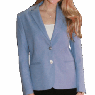 Ladies Contemporary Carolina Blue Blazer