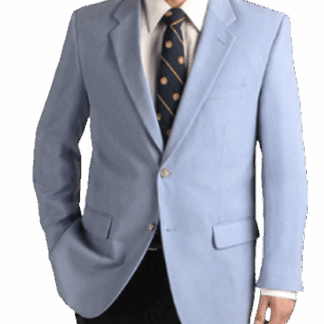 Men's Contemporary Carolina Blue Blazer