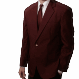 Mens Burgundy (Maroon) Blazer