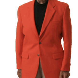 Mens Orange Blazer