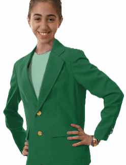 Youth Kelly (Emerald) Green Blazer