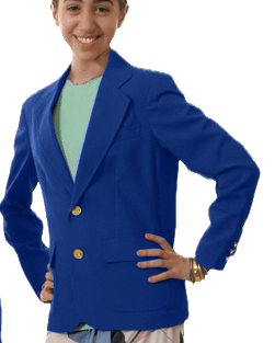 Youth Royal (Cobalt) Blue Blazer.