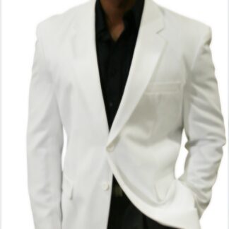 Mens White Blazer