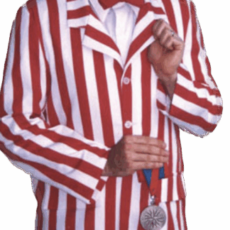 Red / White Stripe Boater Vests and Jackets