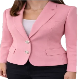 Ladies Contemporary Pink Blazer