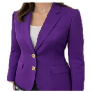 Ladies Purple Blazer