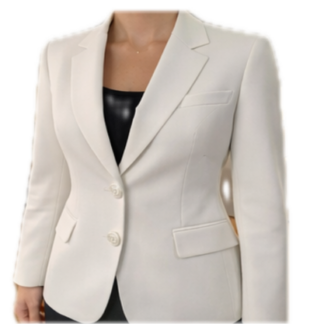 Ladies White Blazer